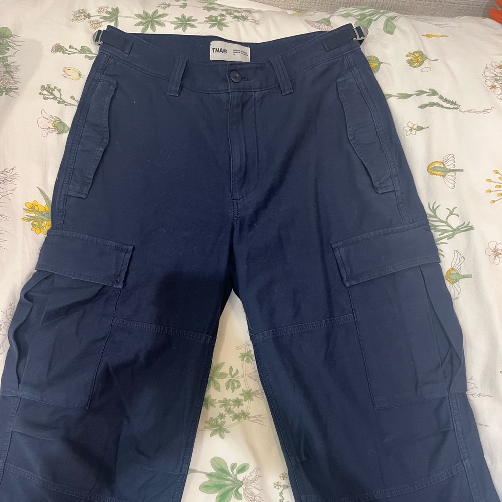 TNA ARITZIA CARGOS NAVY BLUE